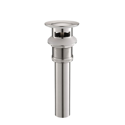 Pop Up Drain with Overflow