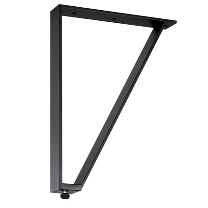 Faux Metal Legs for Bathroom Vanity - Matte Black