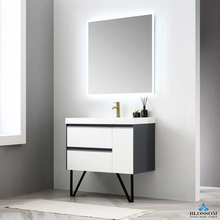 Berlin 36 Inch Modern Floating Vanity