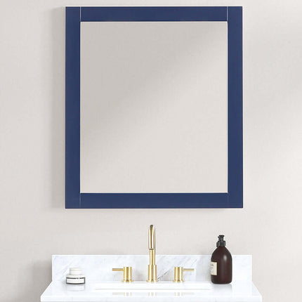 Wood Framed Bathroom Vanity Mirror