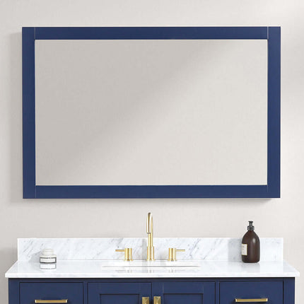 Wood Framed Bathroom Vanity Mirror