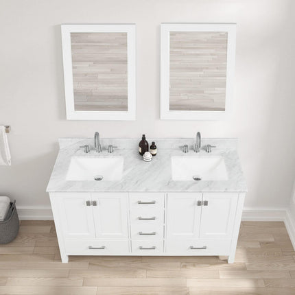 Geneva 60 inch Double Vanity (Cabinet Only)