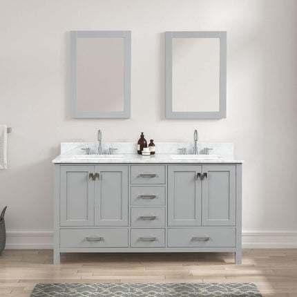 Geneva 60 inch Double Vanity (Cabinet Only)