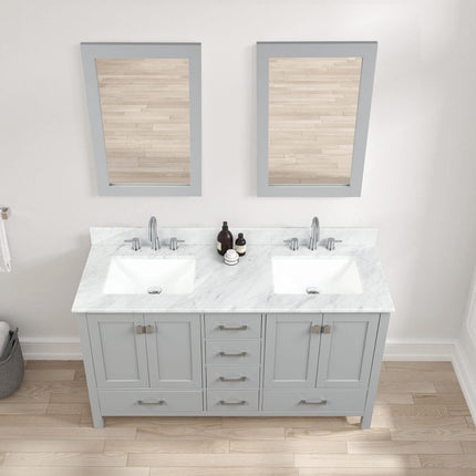 Geneva 60 inch Double Vanity (Cabinet Only)