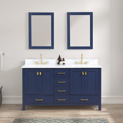 Geneva 60 inch Double Vanity (Cabinet Only)