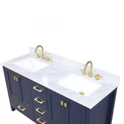 Geneva 60 inch Double Vanity (Cabinet Only)