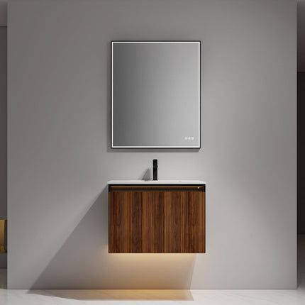 Lille 30 Inch Modern Floating LED Bathroom Vanity