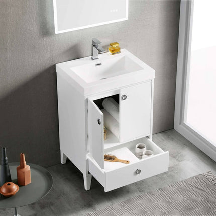 Lyon 24 Inch Designer Luxury Bathroom Vanity
