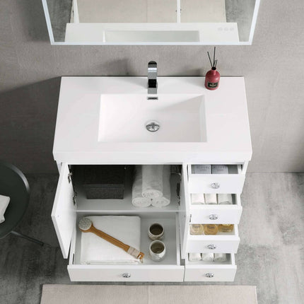 Lyon 36 Inch Designer Luxury Bathroom Vanity