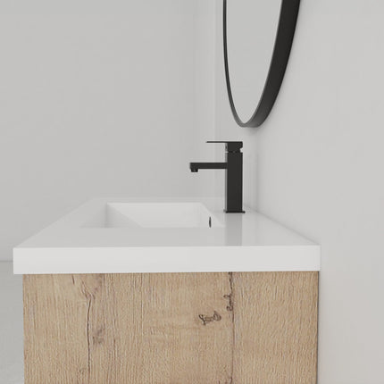 Metro Slim 36 Inch Modern Floating Vanity with Doors