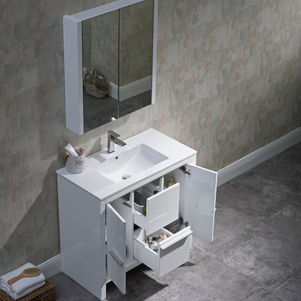 Milan 36 Inch Luxury Designer Vanity