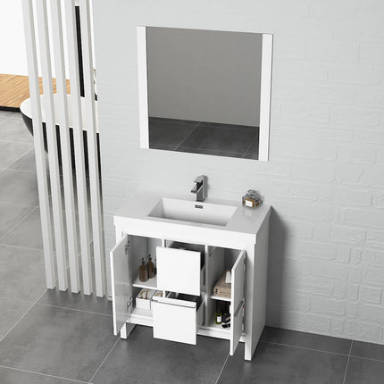 Milan 36 Inch Luxury Designer Vanity