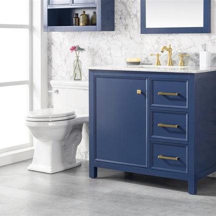 Paneled Classic 36 Inch Traditional Vanity