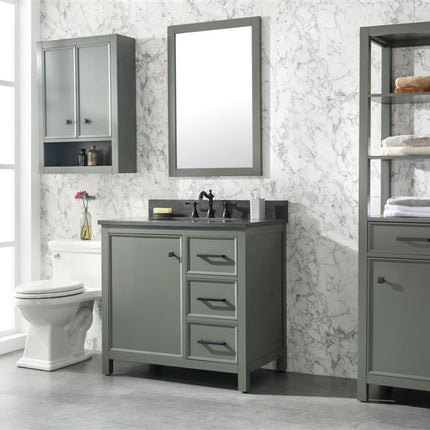 Paneled Classic 36 Inch Traditional Vanity