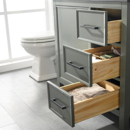 Paneled Classic 36 Inch Traditional Vanity