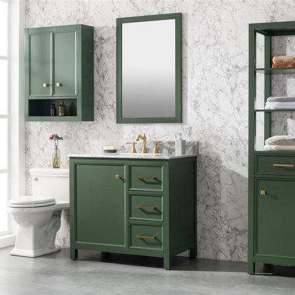 Paneled Classic 36 Inch Traditional Vanity
