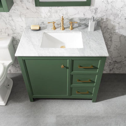 Paneled Classic 36 Inch Traditional Vanity