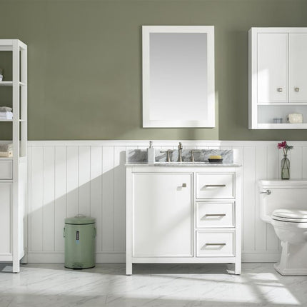 Paneled Classic 36 Inch Traditional Vanity