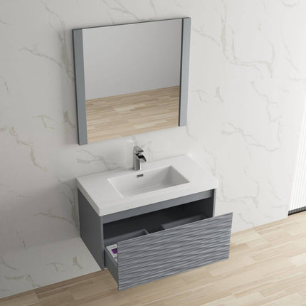 Paris 36 inch Modern Designer Floating Vanity (Cabinet Only)