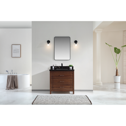 Princely Panel 36 Inch Traditional Wood Vanity