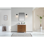 Ebony Light Brown / White Marble