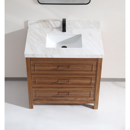 Princely Panel 36 Inch Traditional Wood Vanity