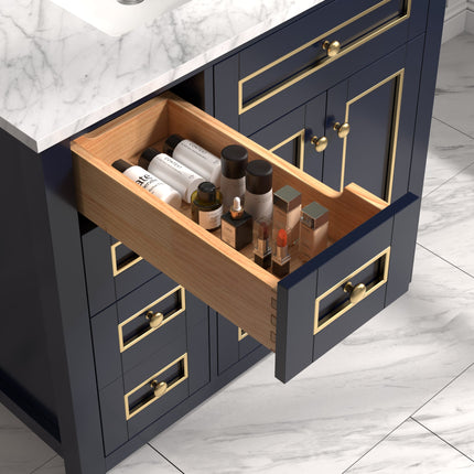 Raised Boutique 36 inch Inlaid Classic Vanity
