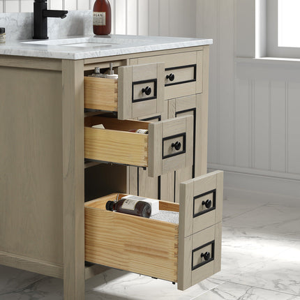 Raised Boutique 36 inch Inlaid Classic Vanity