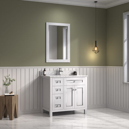 Raised Boutique 36 inch Inlaid Classic Vanity