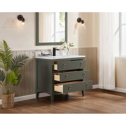 Stately Manor 36 Inch Bathroom Vanity