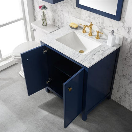 Paneled Classic 30 Inch Traditional Vanity