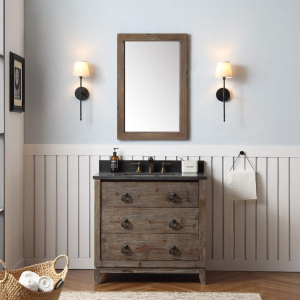 Weathered Forest 36 Inch Designer Bathroom Vanity