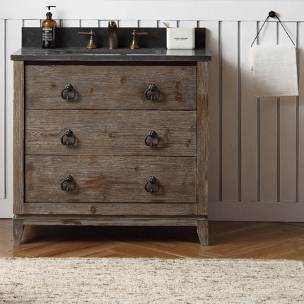 Weathered Forest 36 Inch Designer Bathroom Vanity