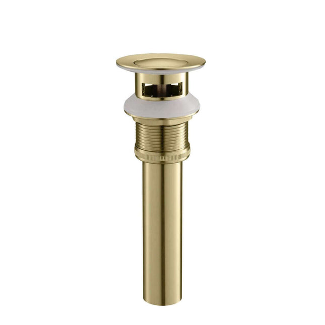 1-1/4” Brass Pop-up with Overflow