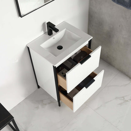 Zurich 24 inch Modern Bathroom Vanity (Cabinet Only)