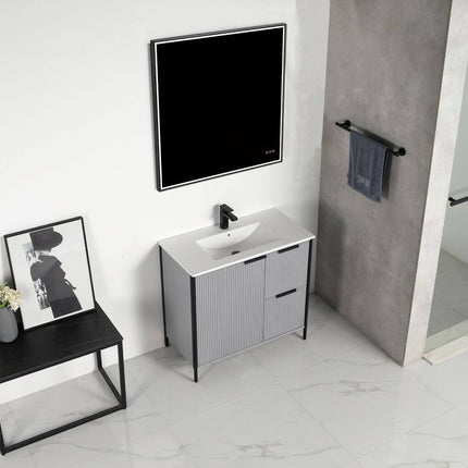 Zurich 36 inch Modern Bathroom Vanity (Cabinet Only)